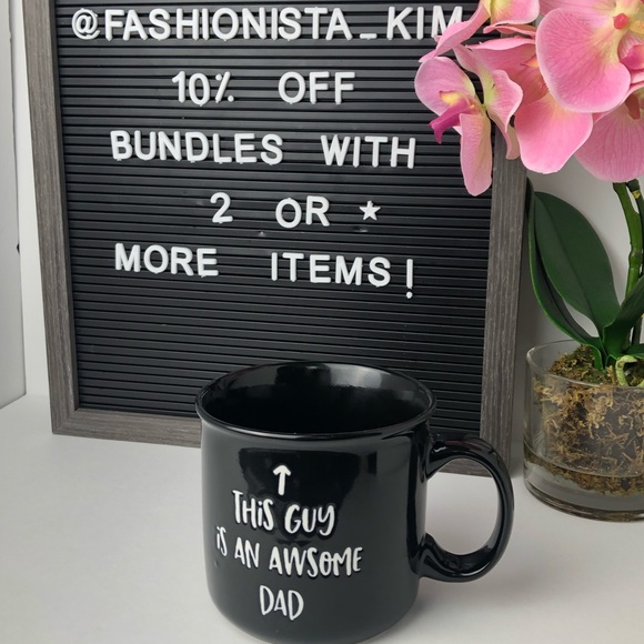 This guy is an awesome dad coffee mug new with tags - Picture 11 of 13